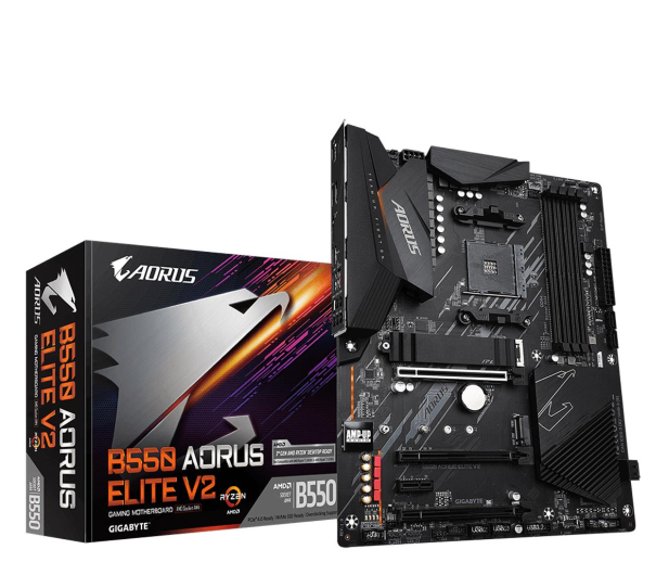 GIGABYTE Płyta główna Gigabyte B550 AORUS ELITE V2 B550 AORUS ELITE V2 B550 AORUS ELITE V2 - 605744 - zdjęcie